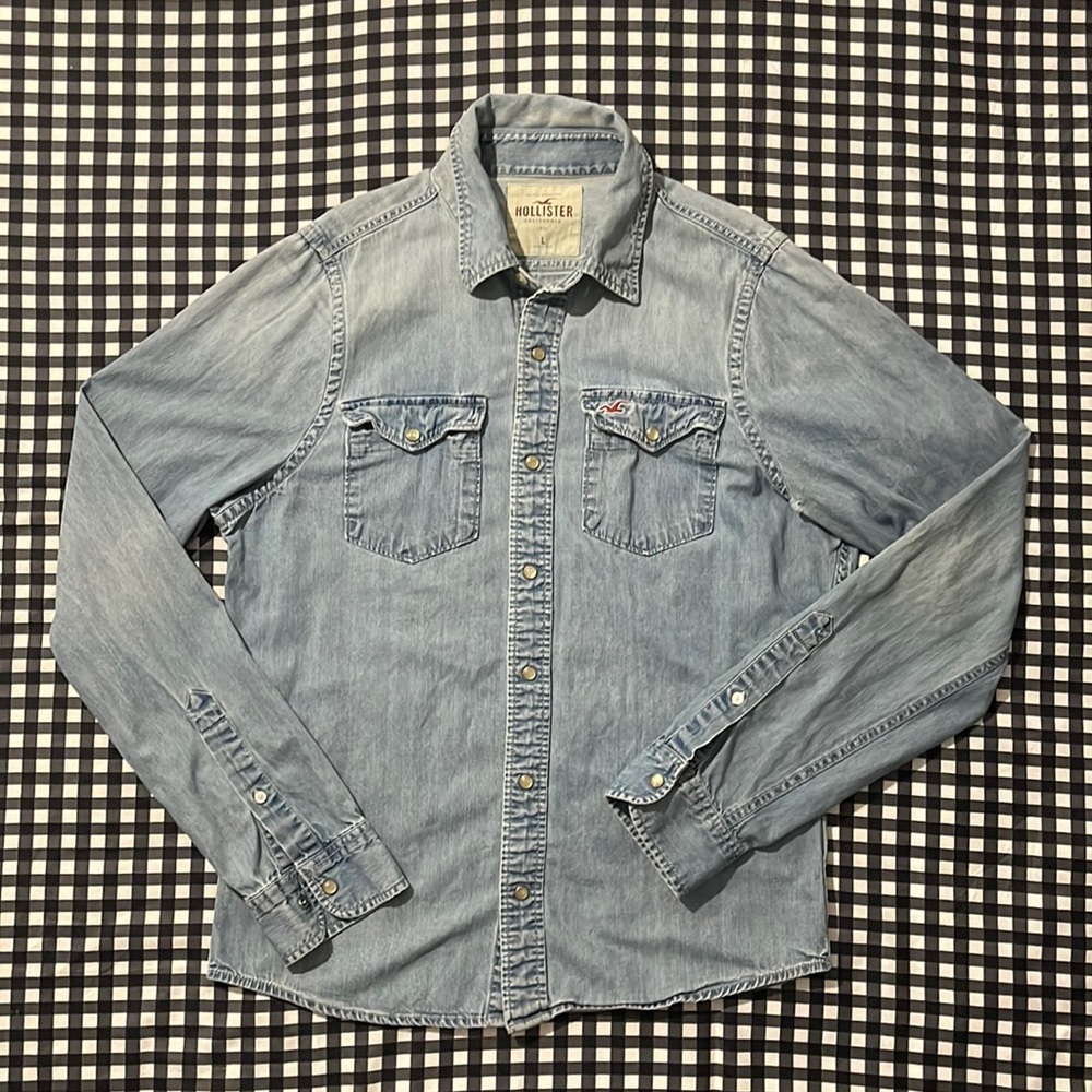 Denim Button Down - image 1